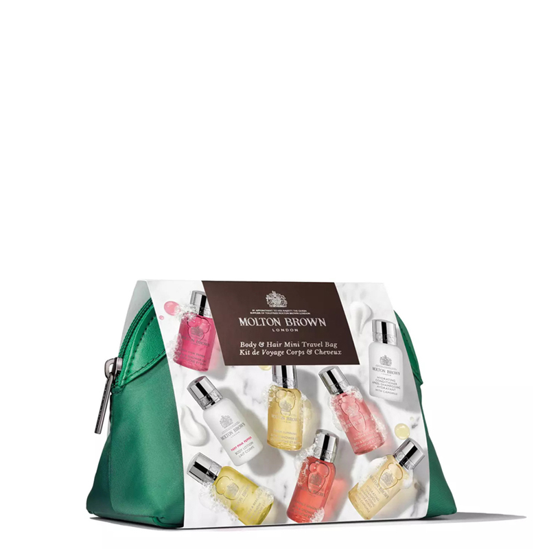 MOLTON BROWN THE ELEGANT ESCAPIST BODY & HAIR MINI TRAVEL BAG - immagine 2
